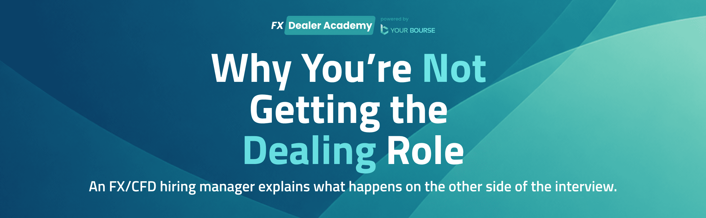 Why You’re Not Getting the Dealing Role
